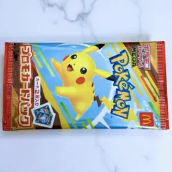 Pokemon Pikachu McDonald's Promo Card Japan 2025 Unopened Pack Limited Rare TCG - Image 4