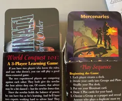 Illuminati New World Order CCG Limited Edition Starter Set , 2 Boxes, 110 Cards - Image 4