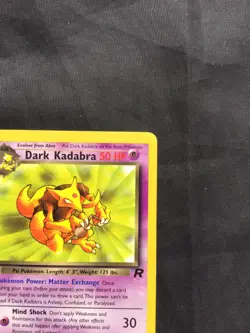 Pokemon Cards: Team Rocket 1st Edition Uncommon: Dark Kadabra 39/82 - Image 3