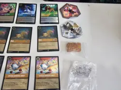 17 DISNEY LORCANA VARIOUS FOIL PROMOS CARDS + Dice & Lore Counters - Image 4