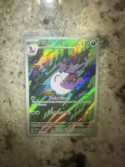 Pokemon TCG Arbok 176/162 Temporal Forces Illustration Rare Card NM Condition - Image 1