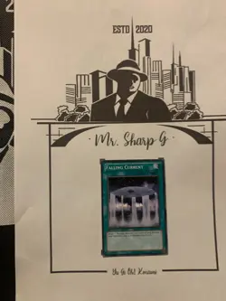 FALLING CURRENT - 1st EDITION GAOV-EN053 ENGLISH Yu-Gi-Oh! CARD KONAMI COMMON - Image 1