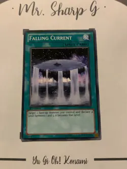 FALLING CURRENT - 1st EDITION GAOV-EN053 ENGLISH Yu-Gi-Oh! CARD KONAMI COMMON - Image 5
