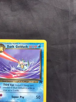 Pokemon Cards: Team Rocket 1st Edition Uncommon: Dark Golduck 37/82 - Image 3