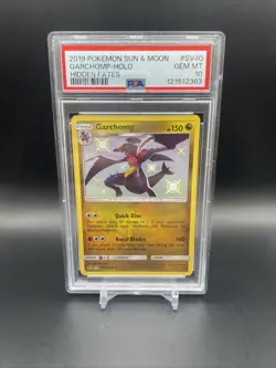 Garchomp SV40SV94 S&M Hidden Fates Baby Shiny Vault Pokemon Card PSA 10 GEM MINT - Image 1