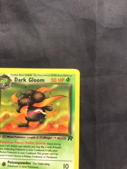 Pokemon Cards: Team Rocket 1st Edition Uncommon: Dark Gloom 36/82 - Image 3