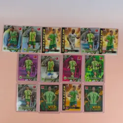 FUSSBALL LOT OF 14 CARDS TOPPS CHROME BUNDESLIGA RC VFL WOLFSBURG, FC AUGSBURG - Image 1