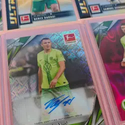 FUSSBALL LOT OF 14 CARDS TOPPS CHROME BUNDESLIGA RC VFL WOLFSBURG, FC AUGSBURG - Image 3