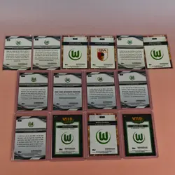 FUSSBALL LOT OF 14 CARDS TOPPS CHROME BUNDESLIGA RC VFL WOLFSBURG, FC AUGSBURG - Image 4