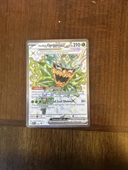 Teal Mask Ogerpon ex 166 Sv: Scarlet & Violet Promo Cards Holo - Image 1