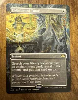 Enlightened Tutor (Borderless) Dominaria Remastered Non-Holo - Image 1