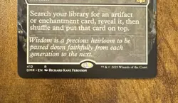 Enlightened Tutor (Borderless) Dominaria Remastered Non-Holo - Image 3