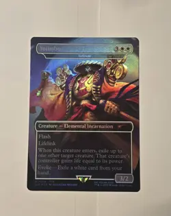 Yojimbo Solitude Rainbow Foil Final Fantasy Secret Lair Magic the Gathering - Image 1