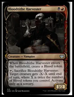 Innistrad: Crimson Vow #310 Bloodtithe Harvester (Showcase) - Image 1