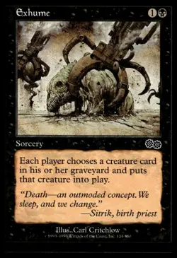 MTG Exhume Urza's Saga - Image 1