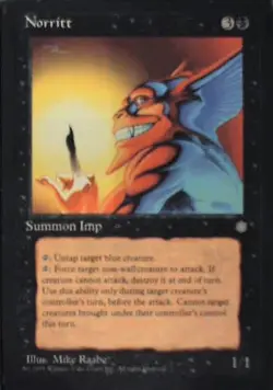 Norritt - Ice Age: #155, Magic: The Gathering Nm R77 - Image 1
