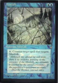 Mistfolk - Ice Age: #84, Magic: The Gathering Nm R77 - Image 1