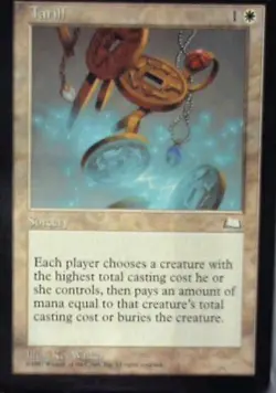 Tariff - Weatherlight: #28, Magic: The Gathering Nm R77 - Image 1