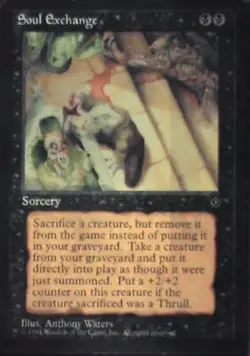 Soul Exchange - Fallen Empires: #43, Magic: The Gathering Nm R77 - Image 1