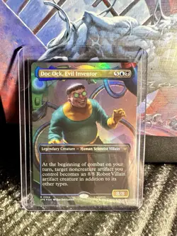 MTG Marvel Spider-Man Foil Borderless Bundle (6) -Venom, Goblin, Doc Ock, Spidey - Image 3
