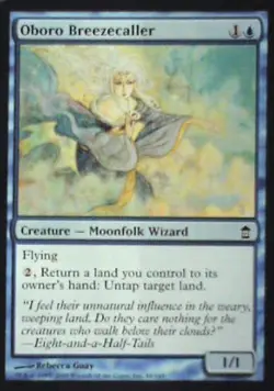 Oboro Breezecaller - Saviors of Kamigawa: #48, Magic: The Gathering Nm R76 - Image 1