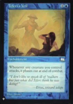 Teferi's Veil - The List Reprints: #WTH-53, Magic: The Gathering Nm R73 - Image 1
