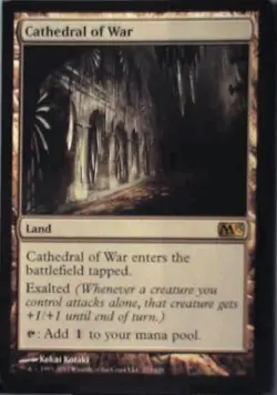 Cathedral of War - Magic 2013 (M13): #221, Magic: The Gathering Nm R71 - Image 1
