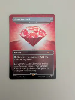 Chaos Emerald - Lotus Petal (7032) Secret Lair Drop Foil - Image 1