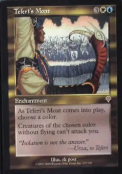 Teferi's Moat - Invasion: #279, Magic: The Gathering Nm R70 - Image 1