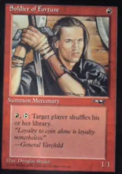 Soldier of Fortune - Alliances: #80, Magic: The Gathering Nm R68 - Image 1