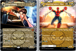 Marvel Spiderman Peter Parker / Amazing Spider-Man 208 Mythic MTG - Image 1