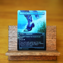 Swiftfoot Boots - Borderless Foil - Foundations - Magic the Gathering - Image 1