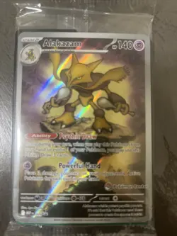 SEALED Pokemon Center Stamped Riolu And Alakazam Promo From Mega Evolutions Set - Image 3