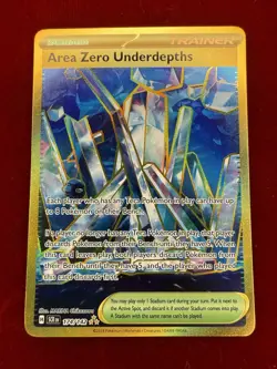 Pokemon Area Zero Underdepths 174/142 Stellar Crown Holo Hyper Rare - Image 1