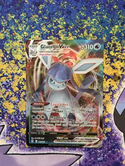 Pokemon TCG - Glaceon VMAX - Evolving Skies 041/203 - Ultra Rare Holo - MINT - Image 1