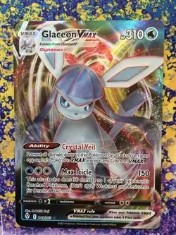 Pokemon TCG - Glaceon VMAX - Evolving Skies 041/203 - Ultra Rare Holo - MINT - Image 2