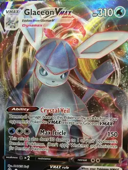 Pokemon TCG - Glaceon VMAX - Evolving Skies 041/203 - Ultra Rare Holo - MINT - Image 3