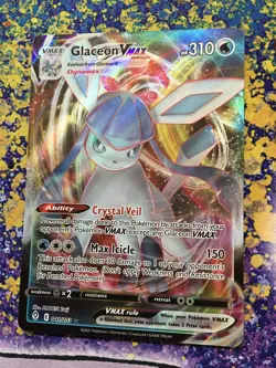 Pokemon TCG - Glaceon VMAX - Evolving Skies 041/203 - Ultra Rare Holo - MINT - Image 4