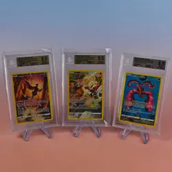 POKEMON LOT GALARIAN ARTICUNO MOLTRES ZAPDOS SWORD & SHIELD BSP 2023 ENG BGS - Image 1