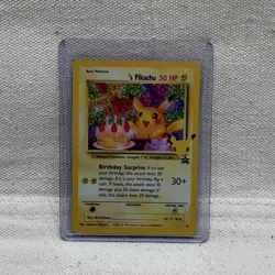 ___'s Pikachu Birthday 24/53 Celebrations Classic Collection Holofoil Pokemon - Image 1