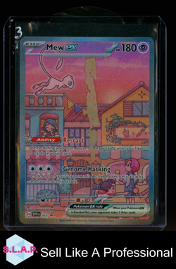MEW EX POKEMON 151 ULTRA-PREMIUM COLLECTION SVP 053 2023 ENGLISH PROMO NEAR MINT - Image 1