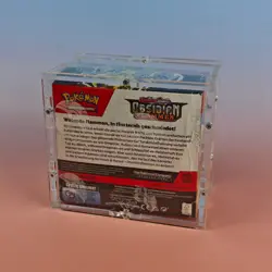 POKEMON LOT KARMESIN & PURPUR OBSIDIAN FLAMMEN DISPLAY 2023 GERMAN OVP SEALED - Image 2