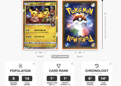 Pokemon Tea Party Pikachu PM Center Kyoto Japanese Holo Promo 325/SM-P TAG 10 - Image 3