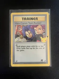 2021 Pokemon Celebrations Trainer Here Comes Team Rocket! Holo #15/82 - Image 1