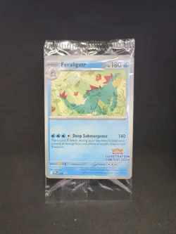 Promo Pokemon Illustration Contest 2024 - Feraligatr - Pikachu - Toxtricity EX - Image 1