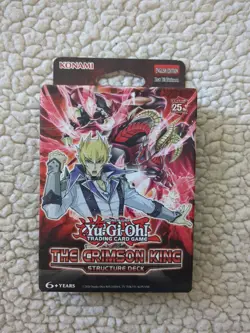 Yu-Gi-Oh! TCG - The Crimson King Structure Deck 1st Edition - English Sealed - Image 1