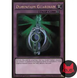 Yugioh Dimension Guardian MVP1-ENG24 Gold Rare 1st Edition NM - Image 1