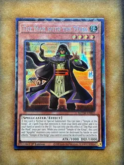 Yugioh The Man With The Mark MZTM-EN001 Collector Rare 1st Ed NM - Image 1
