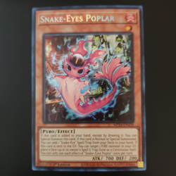Yu-Gi-Oh! Snake-Eyes Poplar - MP24-EN128 - Prismatic Secret Rare - 1st Edition - Image 1