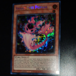 Yu-Gi-Oh! Snake-Eyes Poplar - MP24-EN128 - Prismatic Secret Rare - 1st Edition - Image 2